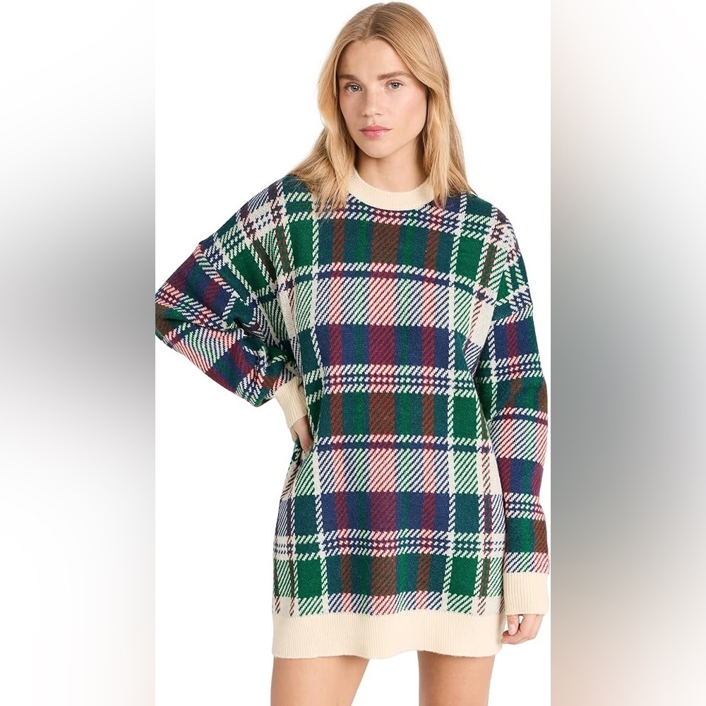 Ember Tunic Sweater in Holiday Plaid
SHOW ME YOUR MUMU​